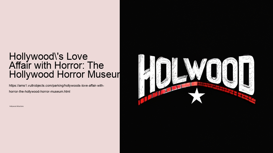 Hollywood's Love Affair with Horror: The Hollywood Horror Museum