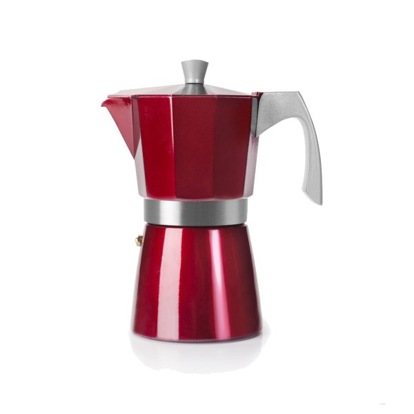 CAFETERA  IBILI 623212 EVVA RED 12 TAZAS INDUCCION