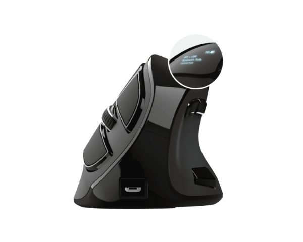 RATON OPTICO WIRELESS RECARGABLE ERGONOMICO VOXX TRUST