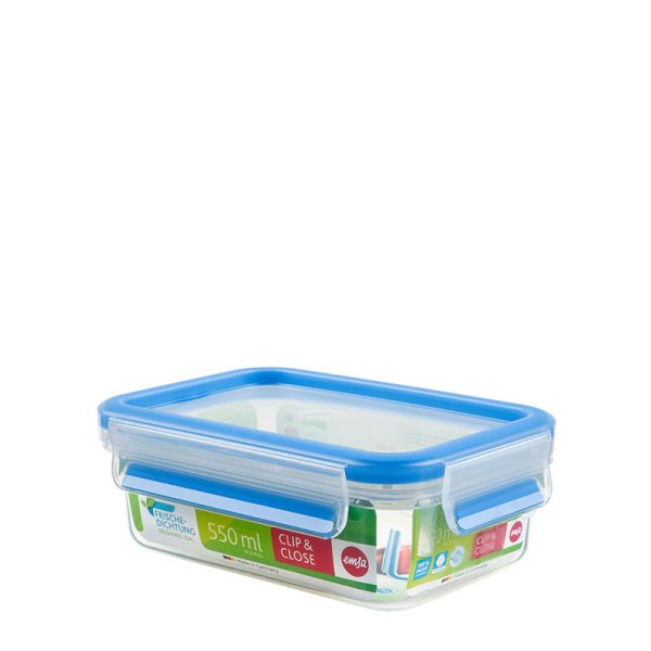 TUPPER EMSA 508538 PLASTICO RECTANGULAR 0,55L