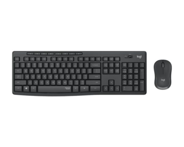 TECLADO + RATON WIRELESS MK295 USB SILENT NEGRO LOGITECH