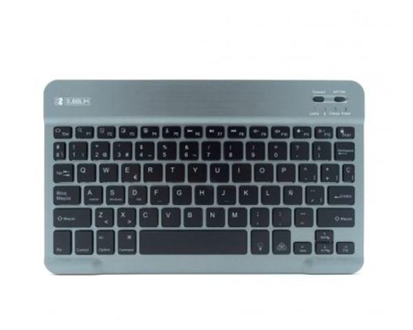 TECLADO WIRELESS SMART BACKLIT BLUETOOTH GRIS SUBBLIM