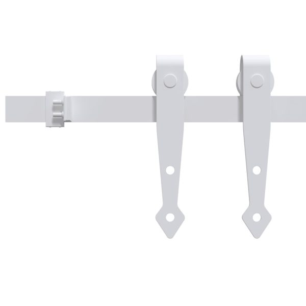 Mini kit para armário deslizante aço carbono 183 cm branco - Image 3