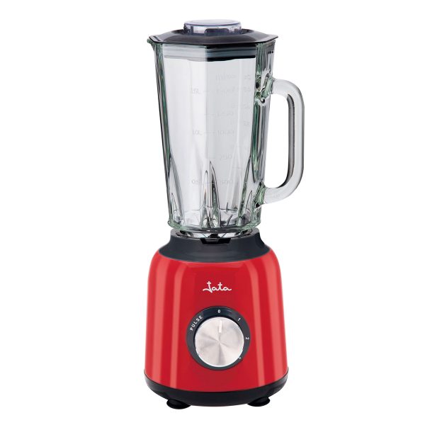 BATIDORA VASO JATA BT795 1200W INOX ROJO AC