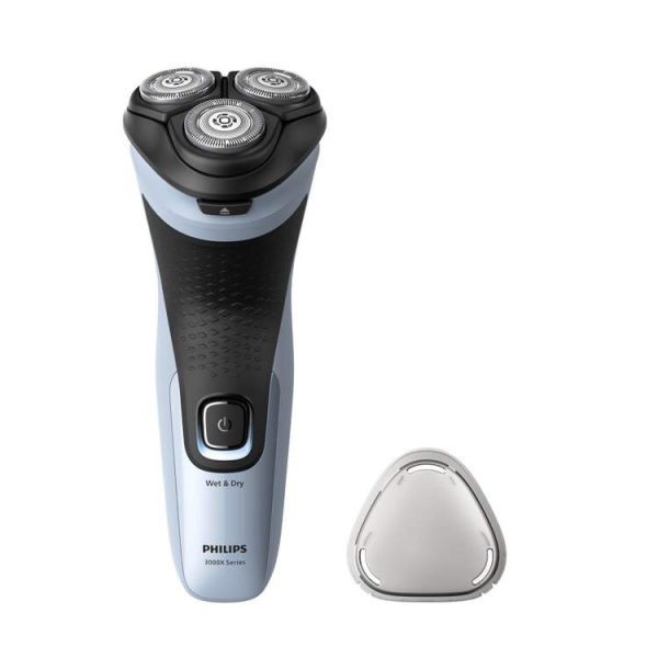 AFEITADORA PHILIPS WET&DRY RECARGABLE + CORTAPATILLAS - CABEZALES 4D