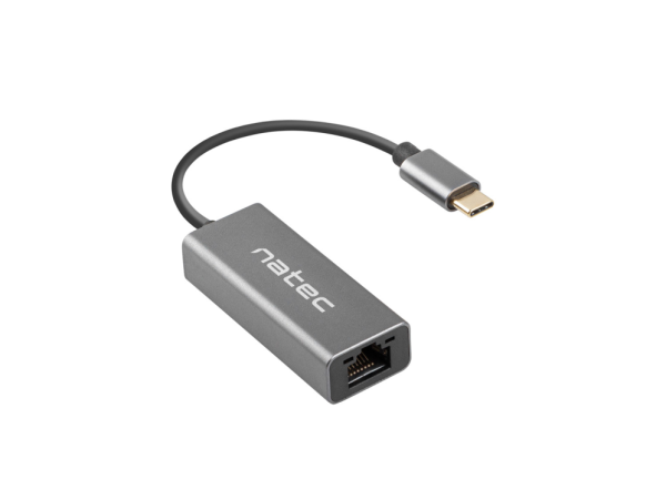 ADAPTADOR NATEC CRICKET USB-C 3.1 A ETHERNET RJ45 1GB