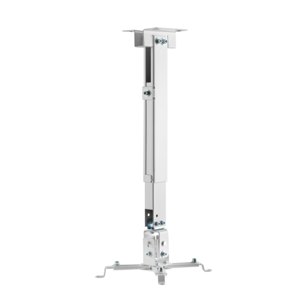 AISENS SOPORTE UNIV INCLINABLE EXTENSIBLE D TECHO PARED PROYECTOR 20KG BLANCO