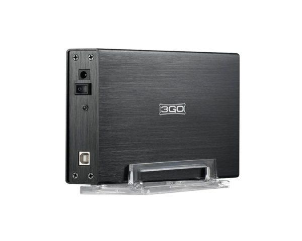 CAJA EXTERNA HDD 3.5'' SATA+IDE A USB NEGRO 3GO