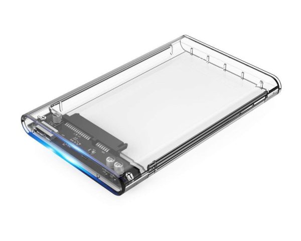 CAJA EXTERNA HDD 2.5'' USB3.0 SCT-2533 TRANSPARENTE COOLBOX