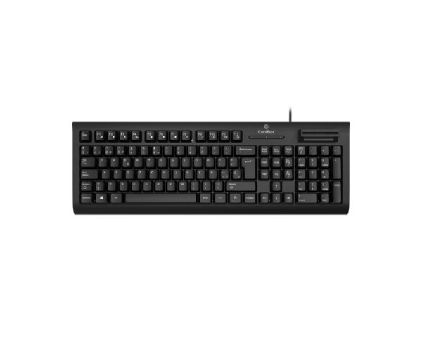 TECLADO CON LECTOR DNIe COOLBOX