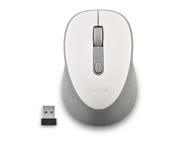 RATON OPTICO WIRELESS DEW BLANCO NGS