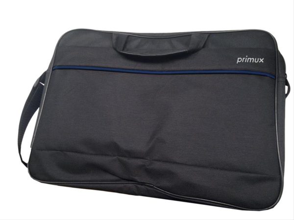 MALETIN PRIMUX 15.6" BASICO CON BOLSILLO NEGRO