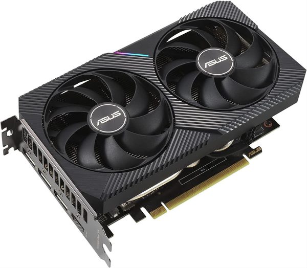 VGA ASUS DUAL GEFORCE RTX 3060 12GB GDDR6 OC LHR