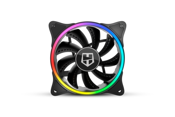 VENTILADOR CAJA NOX HUMMER X-FAN ARGB HALO RING FAN