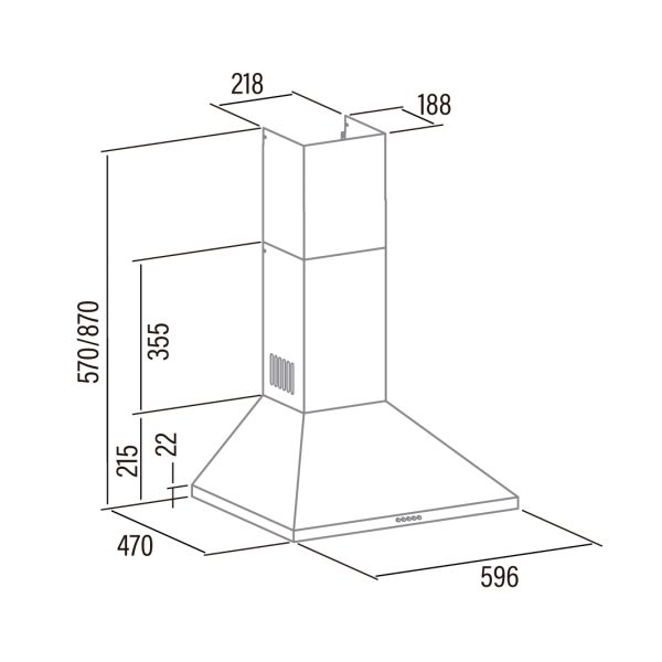 Exaustor Cata V-6000 X 60cm Classe B - Image 2