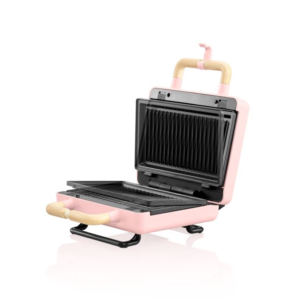 Flama Sandwicheira 4963FL Grill 800W Cherry Pink - Image 5