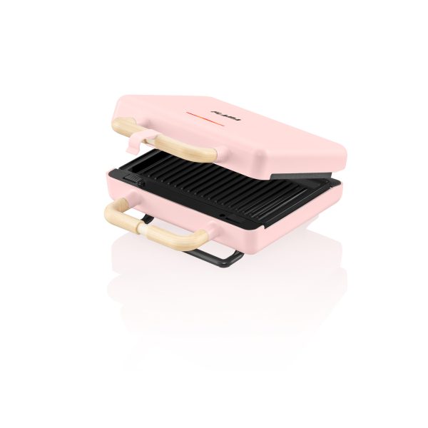 Flama Sandwicheira 4963FL Grill 800W Cherry Pink - Image 2