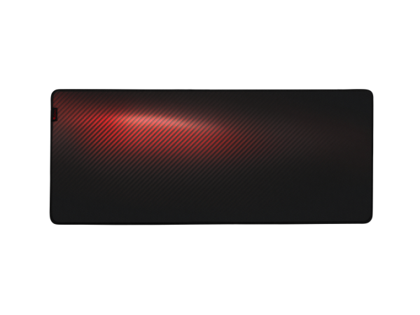 Genesis Tapete Carbon 500 Ultra Blaze Grande 110x45mm Vermelho