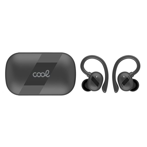 Auriculares Stereo Bluetooth Earbuds Inalámbricos COOL Fit Sport Negro - Image 3