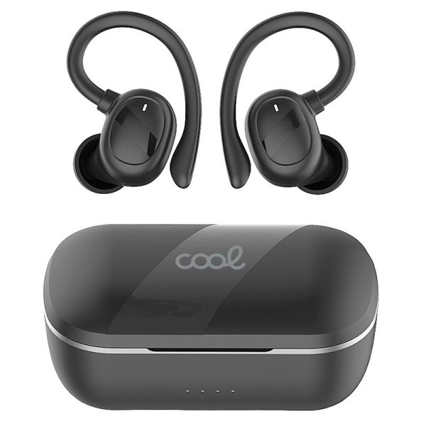 Auriculares Stereo Bluetooth Earbuds Inalámbricos COOL Fit Sport Negro