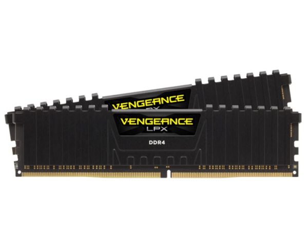 Memória RAM Corsair 16GB Vengeance LPX (2x 8GB) DDR4 3600MHz PC4-28800 CL18 Black - CMK16GX4M2D3600C18