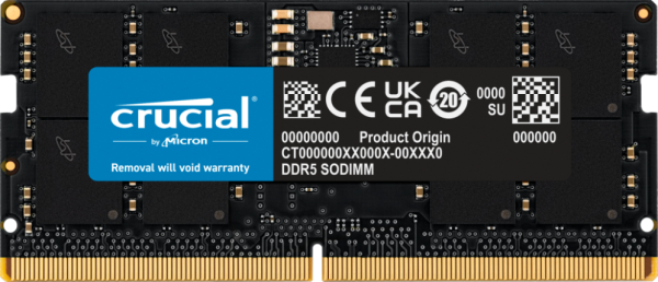 DDR5 SODIMM CRUCIAL 16GB 4800