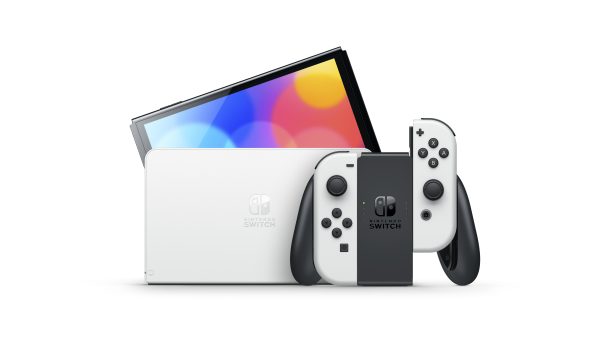 Consola nintendo switch oled blanca