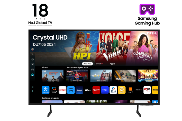 TV SAMSUNG 50 TU50DU7105 CRYSTAL UHD SMART TV BT