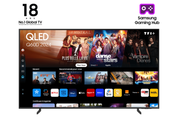 TV SAMSUNG TQ43Q60DAU 43 QLED 4K UHD SMART TV