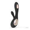 LELO SORAYA WAVE VIBRADOR DE COELHO PROFUNDO PRETO