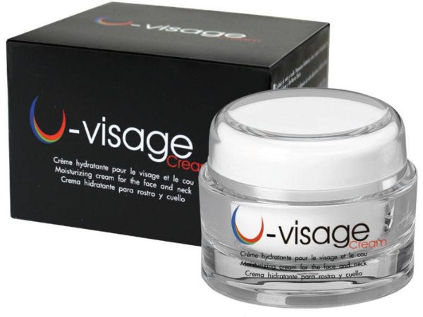 500 COSMETICS - CREME U-VISAGE CREME PARA CUIDADOS COM A PELE DE PESCOÇO DE FACE