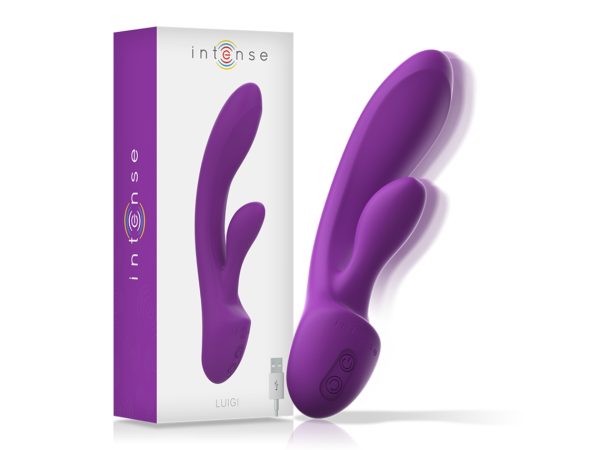 INTENSO - LUIGI VIBRATOR COELHO SILICONE ROXO