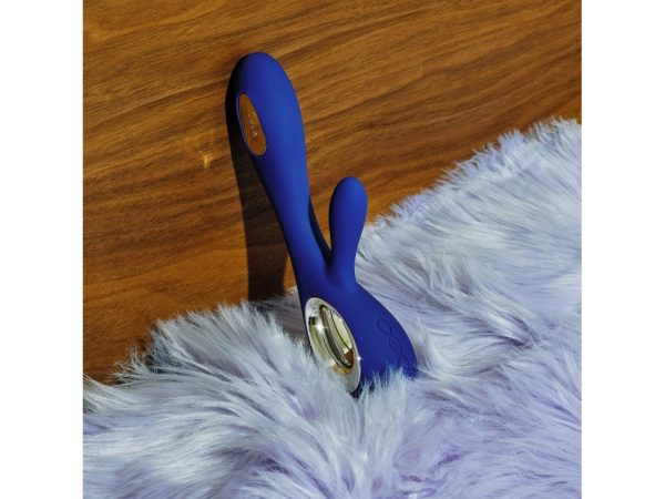 LELO SORAYA WAVE VIBRADOR DE COELHO PROFUNDO AZUL MEIA-NOITE - Image 5