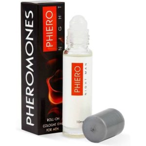 500 COSMETICS -PHIERO NIGHT MAN PERFUME FEROMÔNIOS PARA HOMENS COM ROLL-ON