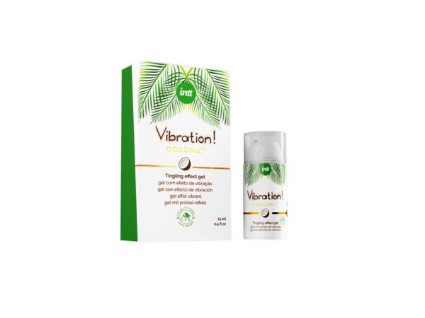 INTT - VIBRAÇÃO GEL PODEROSO ESTIMULANTE VEGANO LÍQUIDO VIBRADOR