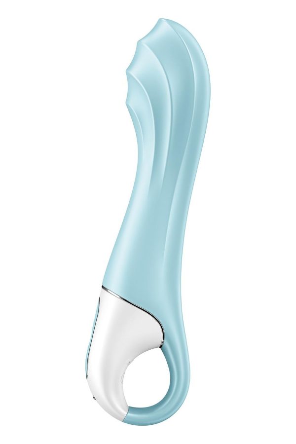 SATISFYER AIR PUMP VIBRATOR 5+ INFLATABLE G-SPOT VIBRATOR APP - BLUE - Image 3