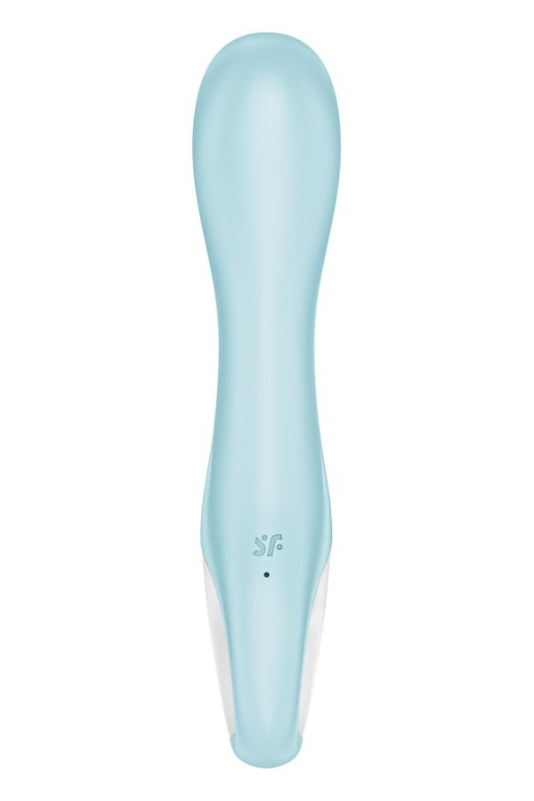 SATISFYER AIR PUMP VIBRATOR 5+ INFLATABLE G-SPOT VIBRATOR APP - BLUE - Image 2