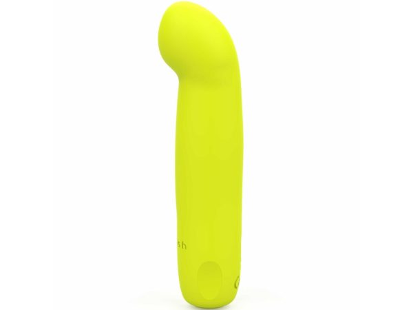 B SWISH - BCUTE CURVE INFINITE CLASSIC VIBRADOR RECARGABLE SILICONA AMARILLO