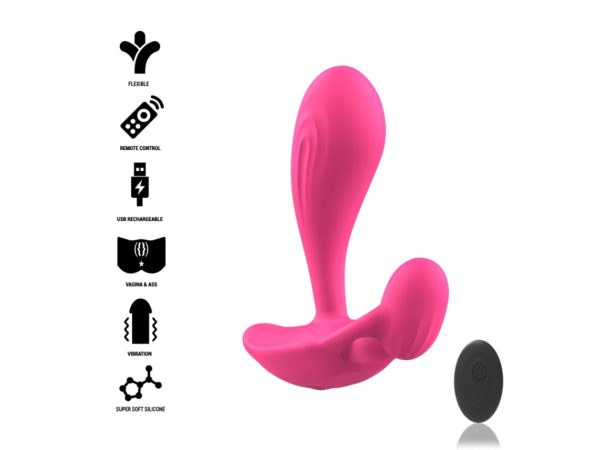 INTENSE - SHELLY ANAL PLUG CONTROLE REMOTO ROSA