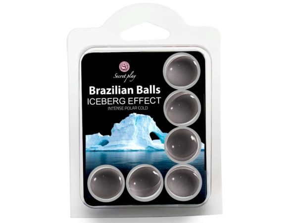 JOGO SECRETO CONJUNTO 6 BOLAS BRASILEIRAS EFEITO ICEBERG