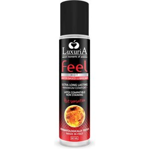 LUXURIA FEEL HOT SENSATION LUBRIFICANTE À BASE DE ÁGUA 60 ML