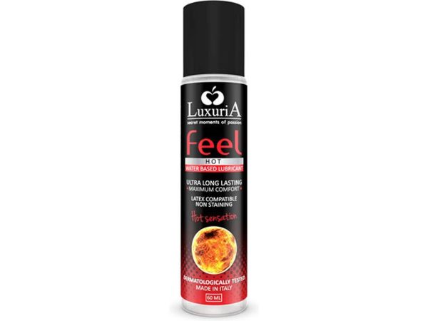 LUXURIA FEEL HOT SENSATION LUBRIFICANTE À BASE DE ÁGUA 60 ML