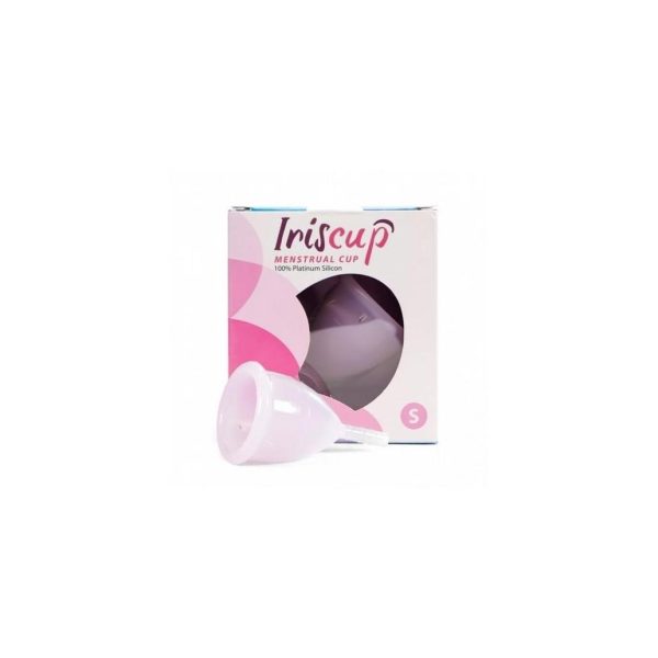 IRISCUP - COPO MÊS PEQUENO ROSA A + SACO ESTERILIZADOR GRATUITO
