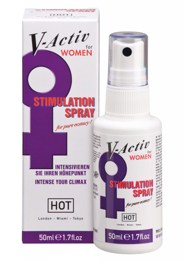 HOT - V-ACTIV PENIS POWER SPRAY FEMININO 50ML