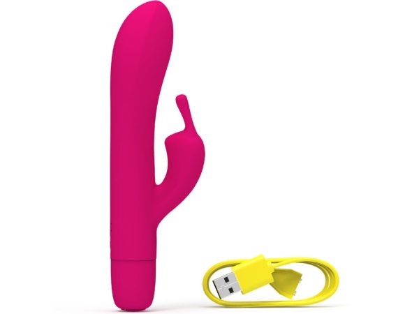 B SWISH - BWILD BUNNY INFINITE CLASSIC VIBRADOR RECARGABLE SILICONA ROSA