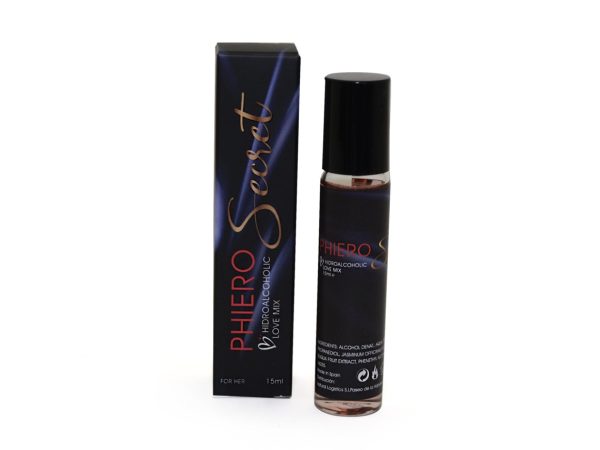 500 COSMETICS - PHIERO SECRET NATURAL INODORLESS COMBINAÇÃO HORMÔNIOS SEXUAIS FEMININOS 15 ML