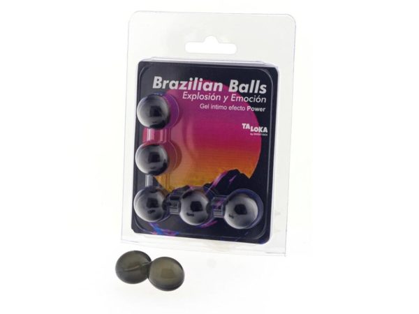 TALOKA - 5 BOLAS BRASILEIRAS POWER EFFECT GEL EXCITING