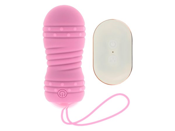 OHMAMA - OVO DE CONTROLE REMOTO 7 MODOS DE ROTAÇÃO ROSA