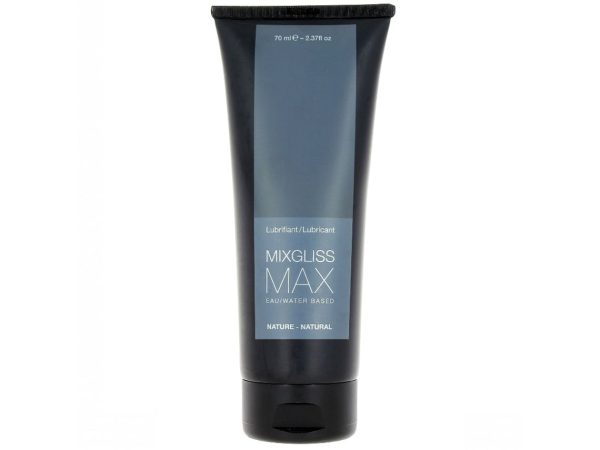 MIXGLISS - LUBRIFICANTE ANAL À BASE DE ÁGUA MAX NATURAL 70ML