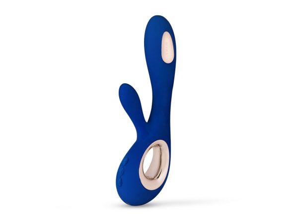 LELO SORAYA WAVE VIBRADOR DE COELHO PROFUNDO AZUL MEIA-NOITE